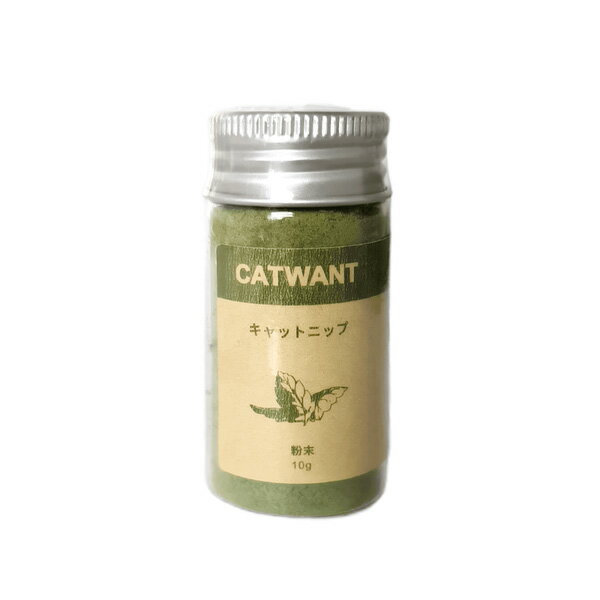 ペットライブラリー 【同梱不可】CATWANT キャットニップ粉末 10G