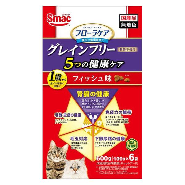 樂天商城 - 【同梱不可】【3個セット】スマック フローラケア猫5つの健康ケア（腎臓）フィッシュ味600g