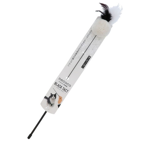 【同梱不可】【3個セット】ペティオ 猫用おもちゃnecocoBLACKTACT猫じゃらしシルバーシャワー