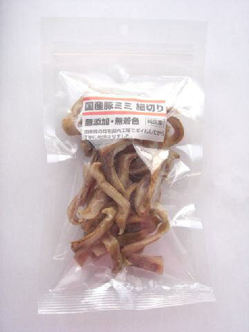 【同梱不可】【12個セット】 株式会社バイオ A NJ‐24　国産豚ミミ　細切り55g