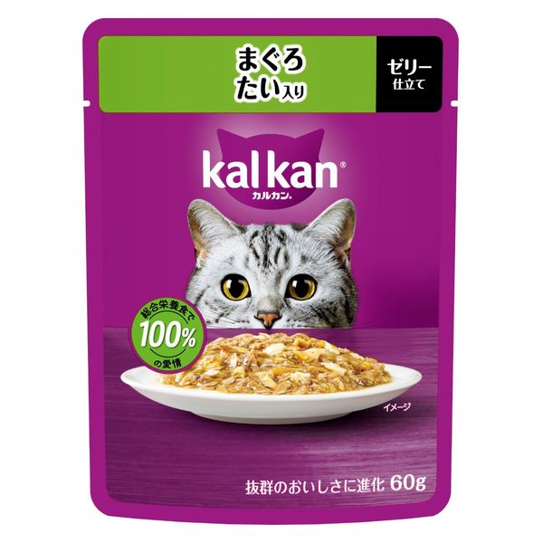 Other Wet Food - 【同梱不可】【120個セット】マースジャパン カルカンパウチ　まぐろ　たい入り 60g