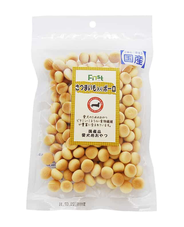 【同梱不可】【12個セット】エースプロダクツ さつまいも入りボーロ80g