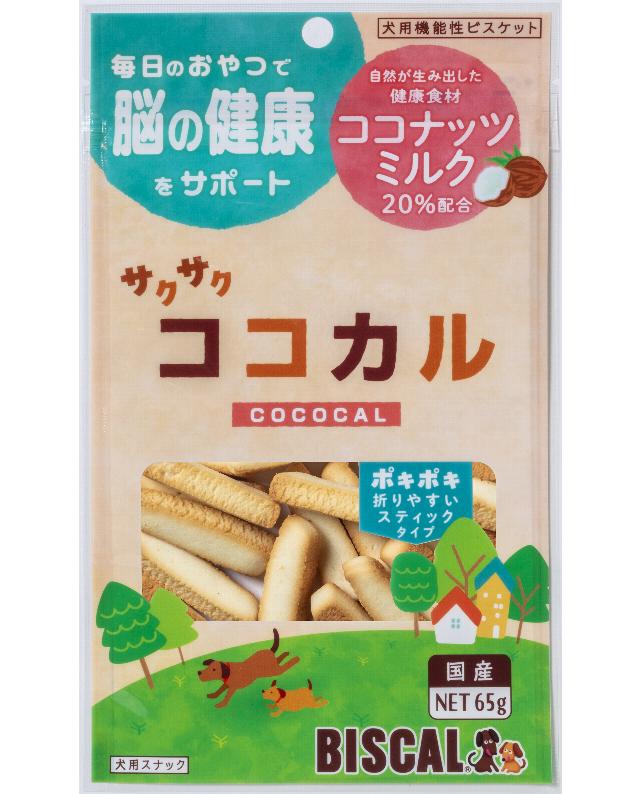【同梱不可】【6個セット】現代製薬 サクサク　ココカル65g