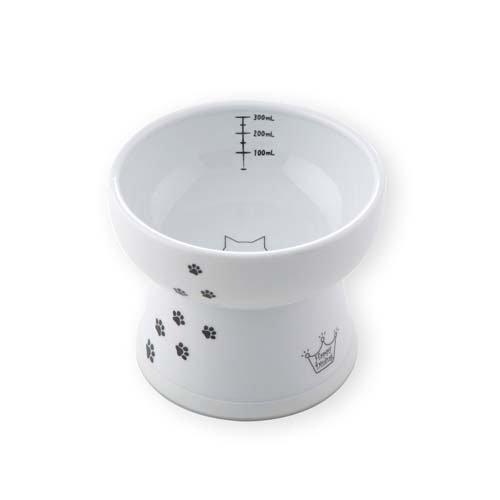 Tableware - 【同梱不可】猫壱 猫用　脚付ウォーターボウル　ハイタイプ猫柄