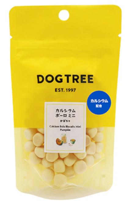 【同梱不可】【2個セット】ドッグツリー　カルシウムボーロミニかぼちゃS30g