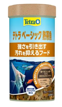 【注意事項】 ・メーカーの都合等により、パッケージ及び内容量、生産地、などが変更される場合がございます。ご了承ください。 ・当店では地球環境への配慮およびお手頃価格での商品の提供のため、簡易的な梱包とさせていただいております。 ・箱潰れなど、製品をご利用いただくのに問題がない場合の返品・交換対応はお受けできません ※期限のある商品について ・賞味期限や消費期限がある商品については、すべて期限まで2ヶ月以上のものを取り扱っております。個別のお問い合わせはご遠慮いただきますようお願い申し上げます。 ・期限が迫った商品は、別途アウトレット商品として販売させていただいております。 商品説明■　商品詳細強さを引き出す 汚れを抑えるフード すべての熱帯魚の主食 ●熱帯魚本来の強さを引き出すベーシックフード。あらゆる熱帯魚の健やかな成長を促します。 ●魚の腸内に住む善玉菌の増殖を助け、健康維持に役立てます。 ●各種ビタミンを強化し、魚の免疫力を保ちます。 ●消化吸収に優れたフレークタイプ。食べ残しや排泄物が減ります。 4004218321281■　原材料フィッシュミール・穀類・植物性蛋白質・酵母・油脂・野菜類・甲殻類・藻類・ミネラル類・クエン酸■　栄養成分粗蛋白質46．0%以上・粗脂肪11．0%以上・粗繊維2．0%以下・粗灰分10．0%以下・水分8．0%以下■　メーカースペクトラム　ブランズ　ジャパン■　広告文責ライフジェネレーション株式会社 TEL:06-6809-2484
