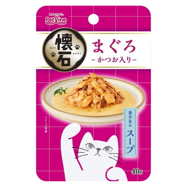樂天商城 - 【同梱不可】【72個セット】ペットライン 懐石レトルト　ジュレ　かつお‐まぐろ入り‐40g