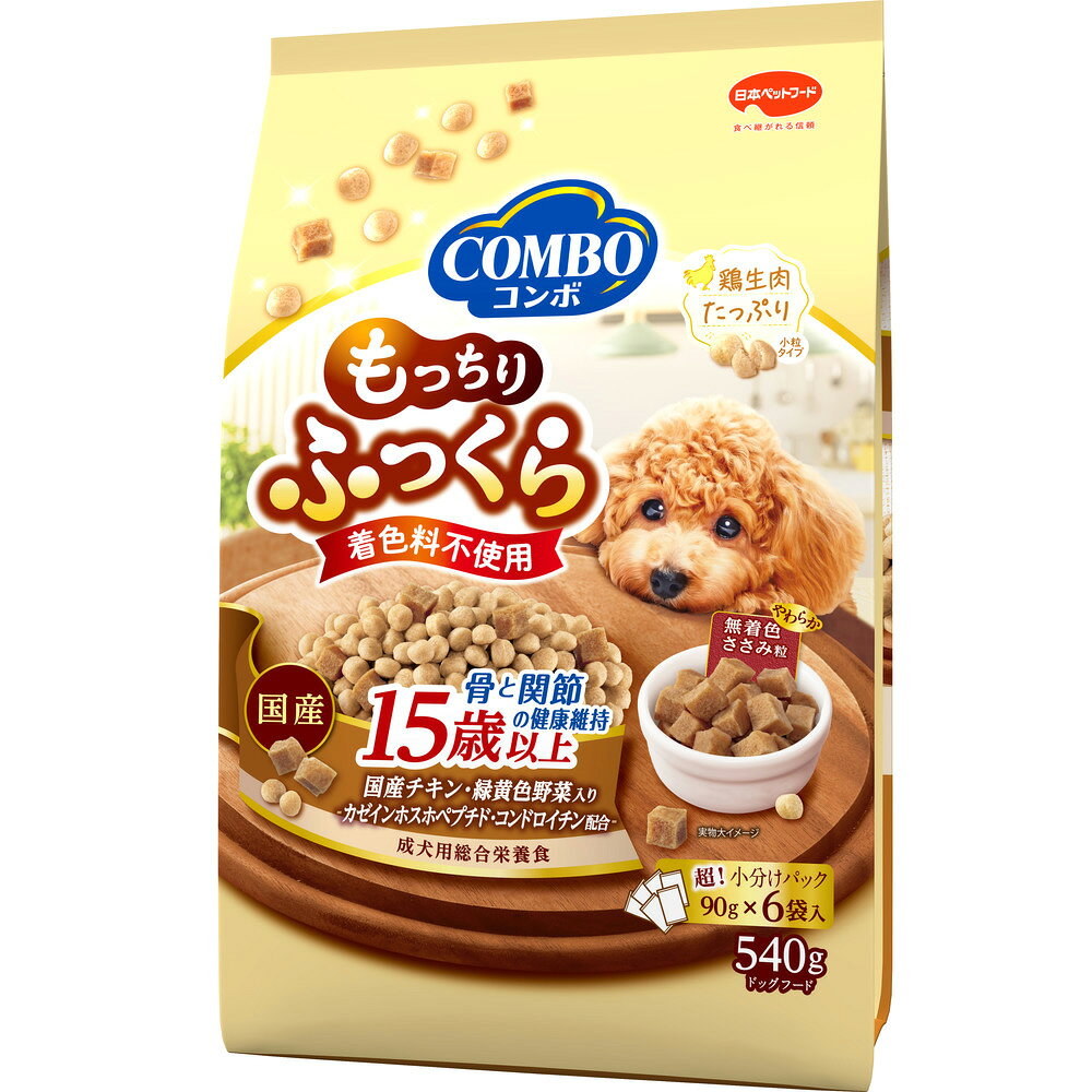 樂天商城 - 【同梱不可】【12個セット】日本ペットフード コンボ ドッグ もっちりふっくら 15歳以上 骨と関節の健康維持 540g