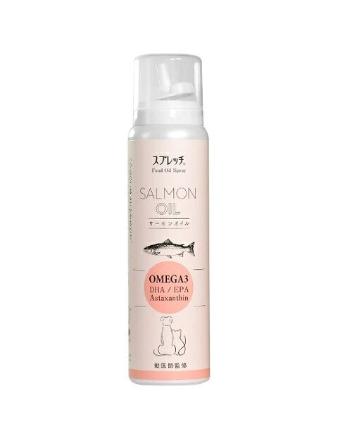 【同梱不可】【12個セット】株式会社ルミカ スプレッチMINI　犬猫用サーモンオイル60ml