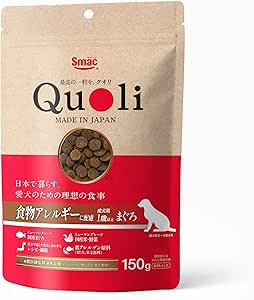 【同梱不可】【6個セット】株式会社スマック　Quoli　食物アレルギーに配慮　成犬用　まぐろ150g