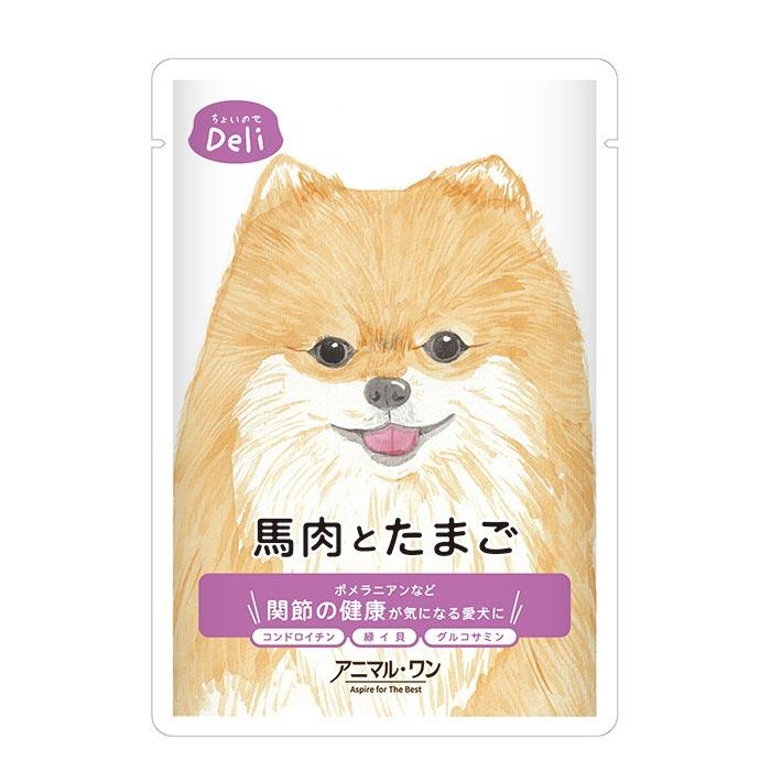 Rakuten - 【同梱不可】【12個セット】ベストアメニティ株式会社 アニマル・ワン事業部 ちょいのせDeli（馬肉とたまご）60g