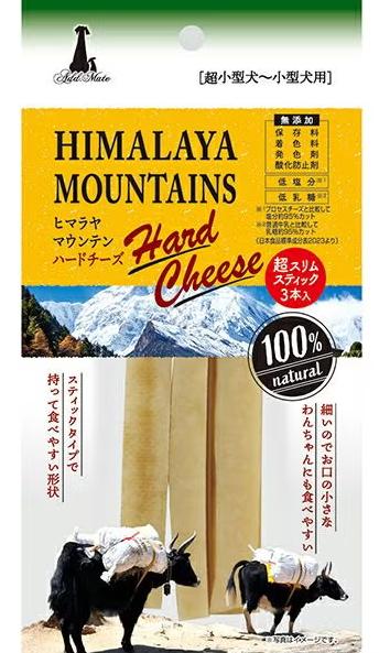 【同梱不可】【12個セット】ペティオ ヒマラヤマウンテンハードチーズ　超スリムスティック3本入