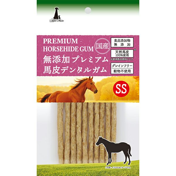 【同梱不可】【30個セット】ペティオ 無添加プレミアム　馬皮デンタルガム　SS10本入