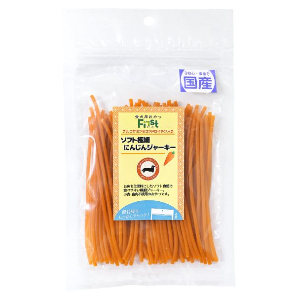 Freeze Dry - 【同梱不可】【6個セット】エースプロダクツ ソフト極細　にんじんジャーキー80g