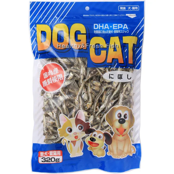 【同梱不可】アスク N　DOG＆CAT　にぼし320g
