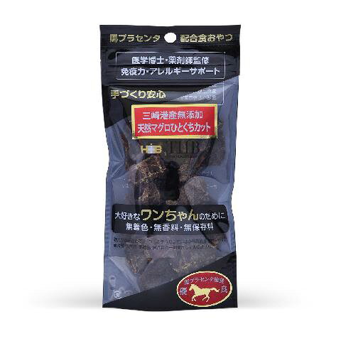 【同梱不可】【2個セット】THB　JAPAN 馬プラセンタ天然マグロひとくちカット　【犬用】40g