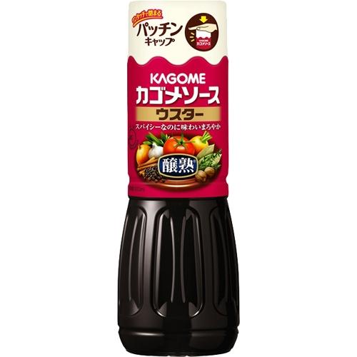 Worcestershire Sauce - 【20個セット】カゴメ 醸熟ソース ウスター 500ml