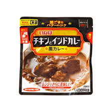 【24個セット】いなば レンジカレー チキンとインドカレー 黒カレー 170g
