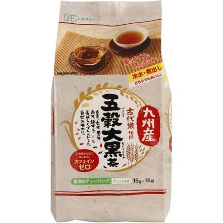 Set, Assortment - 【20個セット】創健社　九州産古代米使用　五穀大黒茶 15g×16袋