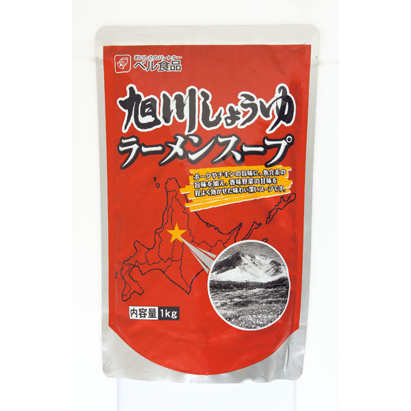 【12個セット】ベル食品　旭川しょうゆラーメンスープ 1