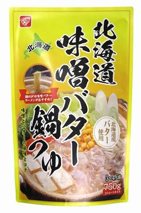 Broth - 【12個セット】ベル食品　北海道味噌バター鍋つゆ750g 750g