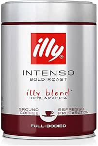【6個セット】キーコーヒー ILLYBLエスプレッソ粉ダークロースト（インテンソ） 250g
