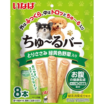 【同梱不可】【16個セット】いなばペットフードちゅーるバー　とりささみ　緑黄色...