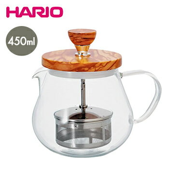 【送料無料】ティオール・ウッド450【 紅茶 お茶 急須 ティーポット ハリオ hario 】LF557B07b000