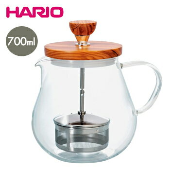 【送料無料】ティオール・ウッド700【 紅茶 お茶 急須 ティーポット ハリオ hario 】LF557B07b000