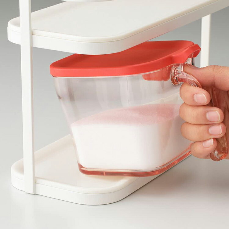 リベラリスタ ラック レギュラー  【 2個収納 ラック 調味料入れ キッチン 収納 】4971881155850 [2]