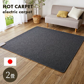 【★国産★ 送料無料】ホットカーペット 2畳 本体 175x175cm【 ホットカーペット2畳用 本体 省エネ 日本製 】[01htc]