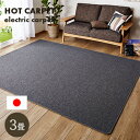 【★国産★あす楽 送料無料】ホットカーペット 3畳 本体 195x235cm【 ホットカーペット3畳用 本体 】[01htc]