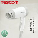 【送料無料】ヘアードライヤー TD105B-W【 ドライヤー テスコム tescom 】LF590B01b000