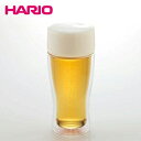 ツインビアグラス 380【 ガラス グラス コップ 耐熱ガラス 二重構造 ハリオ hario 】LF557B07b000