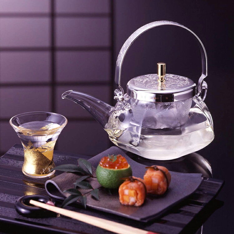 【送料無料】八角地炉利【 ガラス 冷酒 酒器 和酒器 ハリオ hario 】LF557B07b000