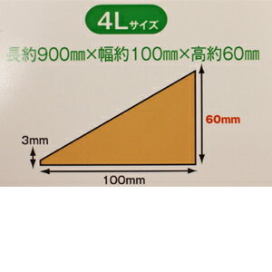 段差解消　痛くないぞ4L　　　　高さ60mmx横100x幅900mm　6837700【保護・保護材・ゴム・クッション・カーボーイ・安全】4968124207773