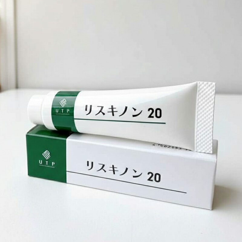 Rakuten - 【ネコポス/ポスト投函】UTP リスキノン20 20g 応急ケアクリーム プラセンタ軟膏 高濃度x浸透型プラセンタ 急な肌トラブルに 応急ケア スキンケアクリーム 株式会社UTP 正規品 送料無料