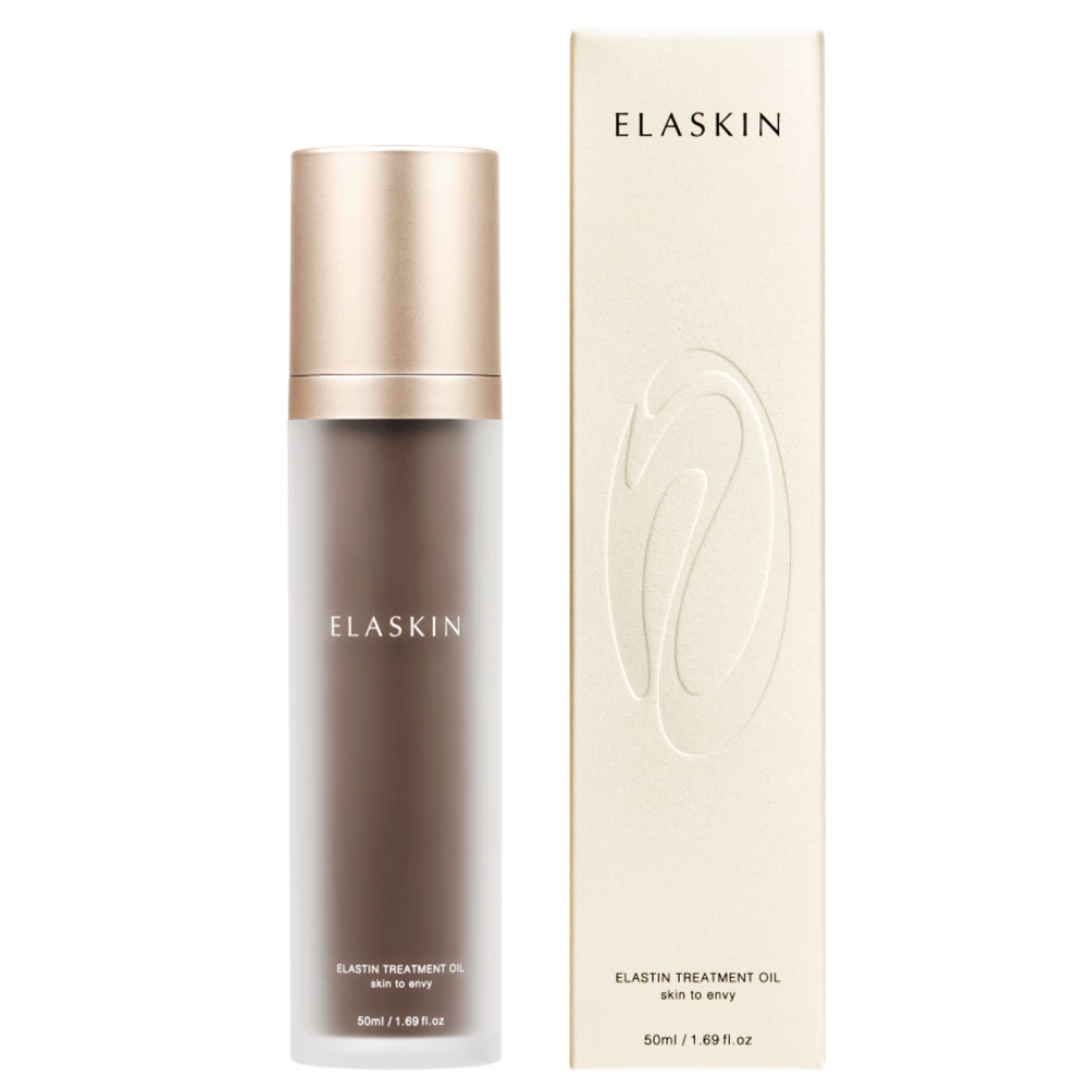 アビオス エラスキン 50ml ELASKIN スキンケアオイル エラスチンケア 美容液 エラスチン 非変性大豆オイル ソイオイル ホホバオイル アルガンオイル ラベンダー エイジングケア 株式会社アビオス 正規品 送料無料