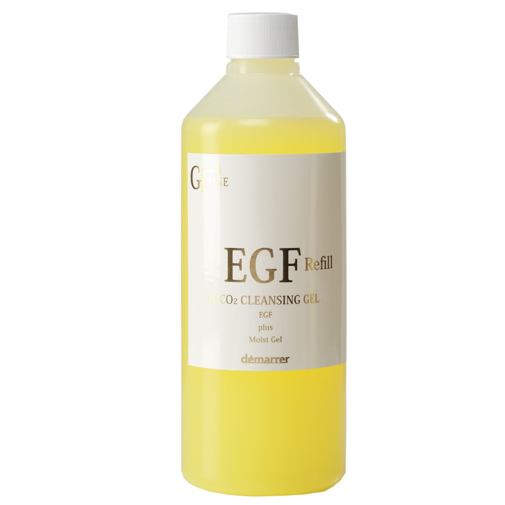 【楽天ランキング第1位獲得】EGF グロスファクター GF炭酸クレンジングジェル 400g 詰替用 レフィル demarrer デマレ 化粧品 炭酸 クレンジング ゲル 洗顔 メイク落とし エイジングケア ハリ 業務用 イージーエフ 成長因子 正規品 母の日【レビューで500円クーポン】