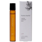 hana to mi ロールオンアロマ jiju/ジジュウ 9mL RELAX リラックスタイムに 精油 エッセンシャルオイル アロマテラビー カナリヤノキ樹脂油 ボスウェリアネグレクタ樹脂油 ラベンダー花油 ハナトミ Flavor Life フレーバーライフ 正規品【ネコポス/ポスト投函】