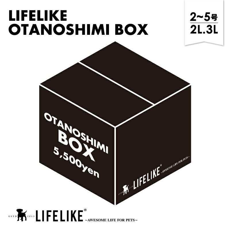 【ライフライクお楽しみ BOX】犬 服 お楽しみBOX 秋冬 犬の服 犬服 小型犬 ダックス おしゃれ かわいい ベッド ライフライク LIFELIKE ［必ずベッドが付いてくる 6点セット］