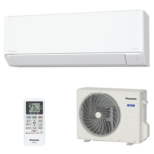 Panasonic パナソニック ルームエアコン Eolia エオリア CS-224DFL-W 2.2kW 主に6畳用 クリスタルホワイト 軒先配送のみ【北海道・沖縄・離島配送不可】