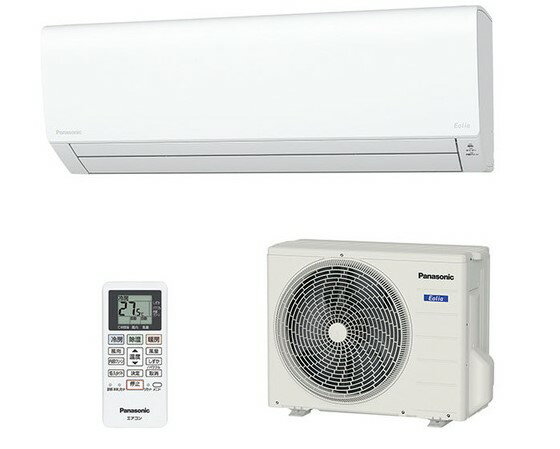 パナソニック ルームエアコン Eolia エオリア CS-253DFL-W Panasonic 2.5kw 8畳程度 単相100V 軒先配送のみ【北海道・沖縄・離島配送不可】