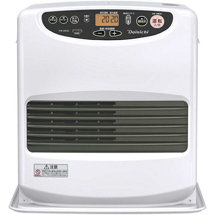 DAINICHI �����˥� �����ե���ҡ����� FW-3625L-W 2025ǯ��ǥ� �ࡼ��ۥ磻�� L type���̳�ƻ�����졦Υ�������Բġ�
