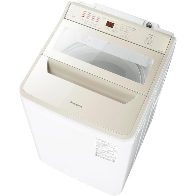 【1/1エントリーP4倍＆最大2000円クーポン対象】パナソニック Panasonic 全自動洗濯機 NA-FA10H5-N 洗濯・脱水容量10kg スゴ落ち泡洗浄 AIエコナビ シャンパン【北海道・沖縄・離島配送不可】