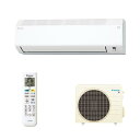 【7/15限定★抽選で最大100%Pバック&最大P9倍】ダイキン DAIKIN ルームエアコン S225ATCS-W 主に6畳用 2025年モデル 2.2kW 軒先配送のみ【北海道・沖縄・離島配送不可】