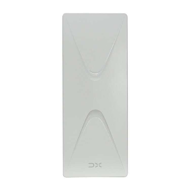 DXアンテナ UHF平面アンテナ(26素子相当/ブースター内蔵) UH26BA 地上デジタル 小形 軽量 かんたん取付構造 強・中電界用 水平偏波専用 屋外用 オフホワイト【北海道・沖縄・離島配送不可】