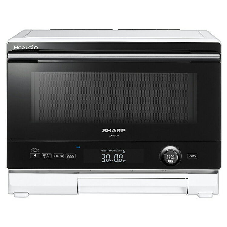 SHARP シャープ ヘルシオ HEALSiO ウォーターオーブンレンジ 22L AX-UA30-W ...