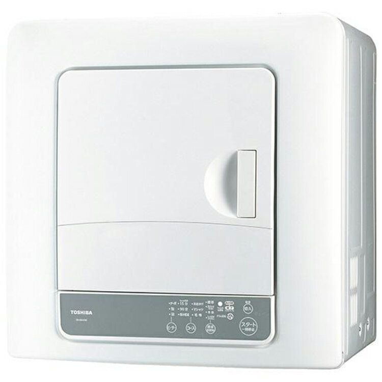 【5/25エントリー当店最大P5倍】TOSHIBA 東芝 衣類乾燥機 ED-45A4-W 乾燥容量 4.5kg ピュアホワイト【北海道・沖縄・離島配送不可】