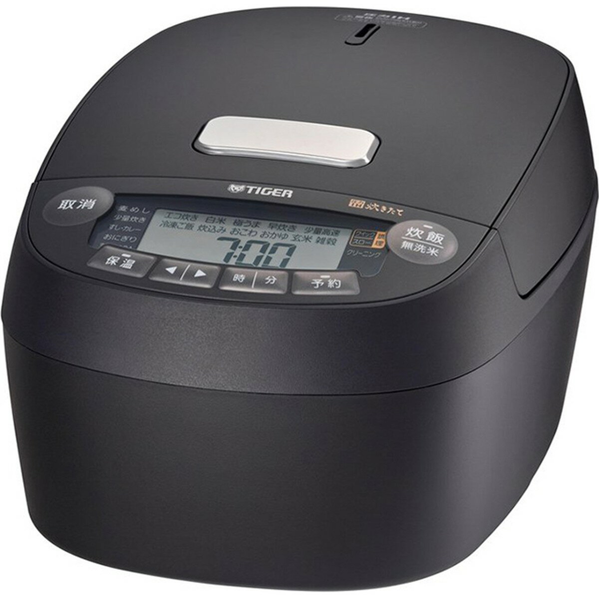 Rakuten - 【4/25エントリー当店最大P5倍】TIGER タイガー 炊飯器 炊きたて JPV-X180-KO 圧力IHジャー炊飯器 1升炊き オフブラック